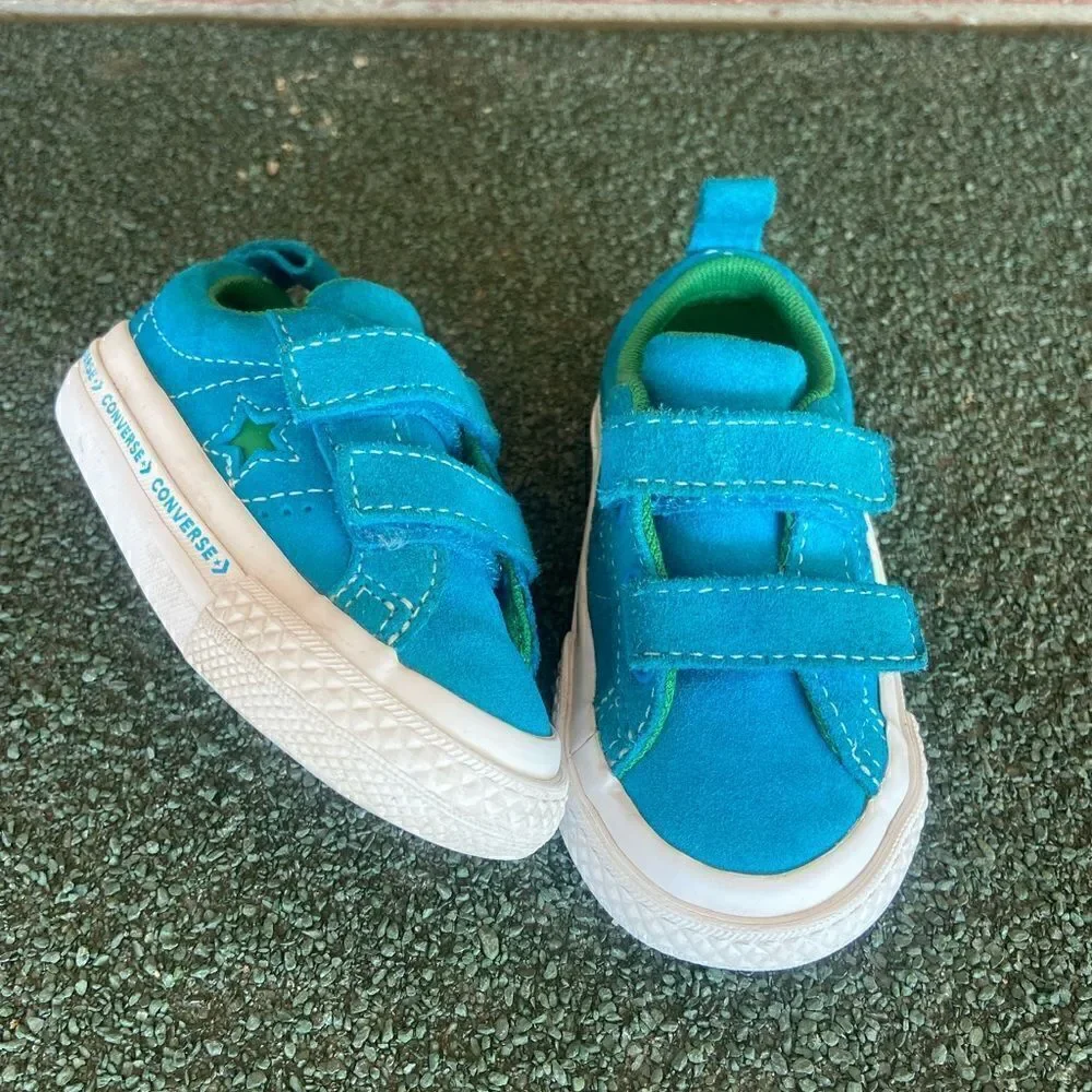 Converse Toddler baby Toddler One Star 2V Ox Hawaiian Ocean Size 4